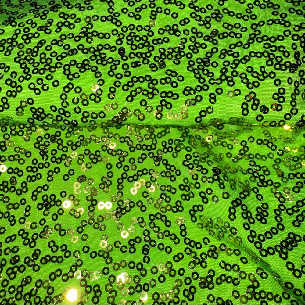 Stretch Velvet Sequin Fabric